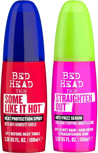 Bed Head by TIGI Hair Set with Heat Protection Spray and