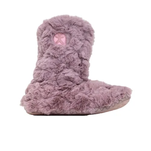 Bedroom Athletics Cole Luxury Faux Fur Slipper Boots - Pink Sorbet - UK 3-4 (EU 36-37)