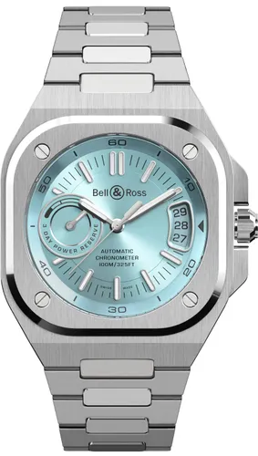 Bell & Ross Watch BR X5 Auto IRM Ice Blue Bracelet