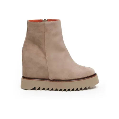Belle Vie , Platform Ankle Boots ,Beige female, Sizes: