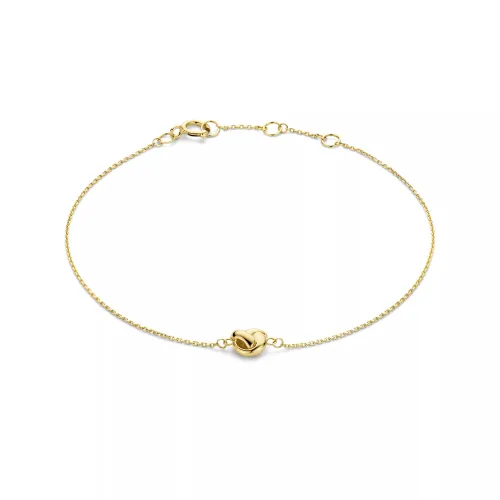 BELORO Bracelets - Beloro Jewels Della Spiga Emilia 375 Gold Armband - gold - Bracelets for ladies