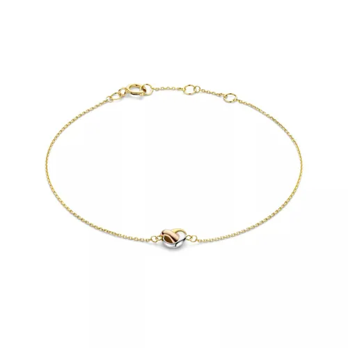 BELORO Bracelets - Beloro Jewels Della Spiga Mira 375 Gold Armband BO - gold - Bracelets for ladies