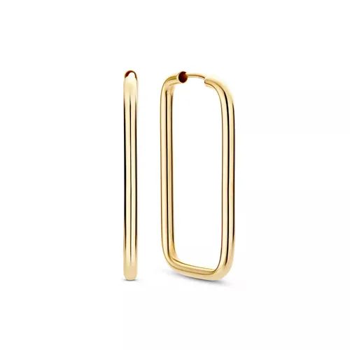 BELORO Earrings - Beloro Jewels La Rinascente Ellisa 375 Gold Creole - gold - Earrings for ladies
