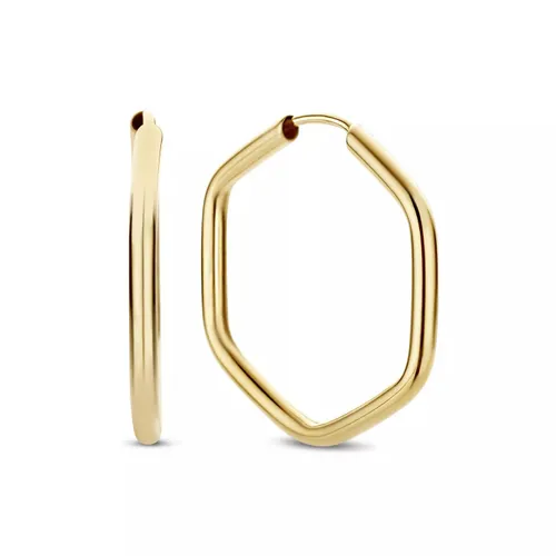 BELORO Earrings - Beloro Jewels La Rinascente Francesca 375 Gold Cre - gold - Earrings for ladies