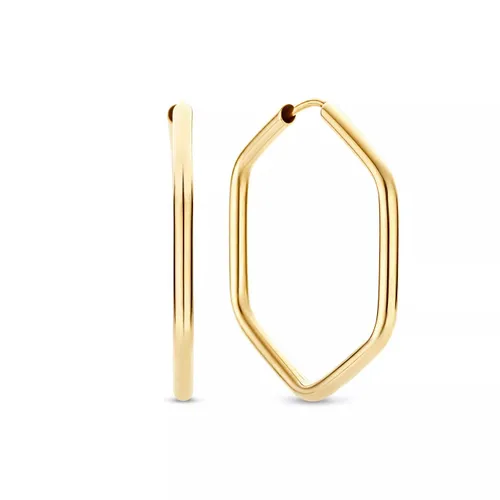 BELORO Earrings - Beloro Jewels La Rinascente Francesca 375 Gold Cre - gold - Earrings for ladies