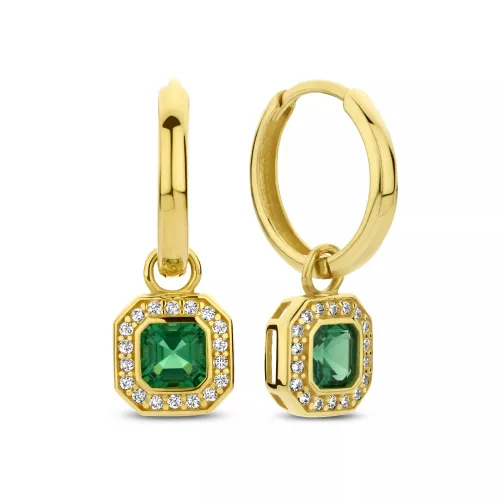 BELORO Earrings - Beloro Jewels Monte Napoleone Sofia 375 Gold Creol - gold - Earrings for ladies