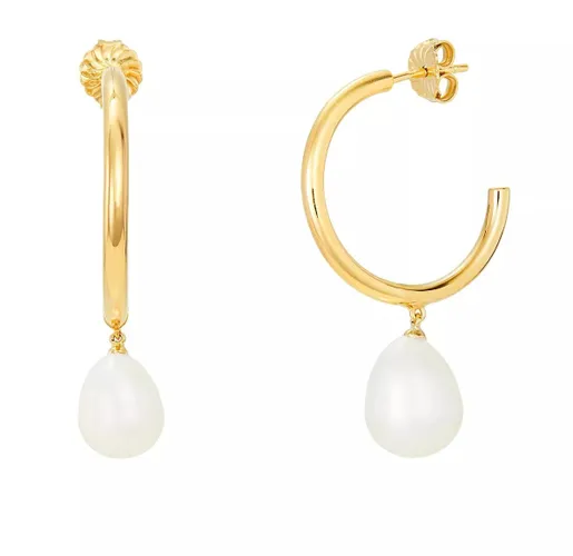 BELORO Earrings - Earring Pearl - gold - Earrings for ladies