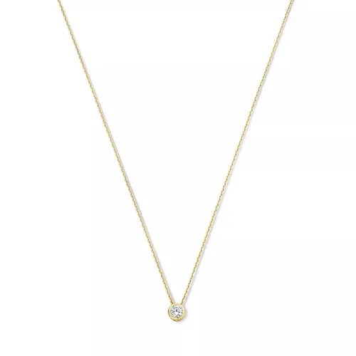 BELORO Necklaces - Monte Napoleone Lucilla 9 karat necklace with zirc - gold - Necklaces for ladies