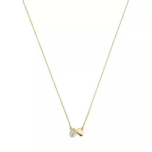 BELORO Necklaces - Monte Napoleone Natalia 9 karat necklace with zirc - gold - Necklaces for ladies