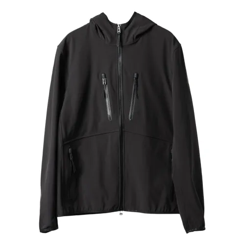 Belstaff , Luxury Softshell Jacket ,Black male, Sizes: