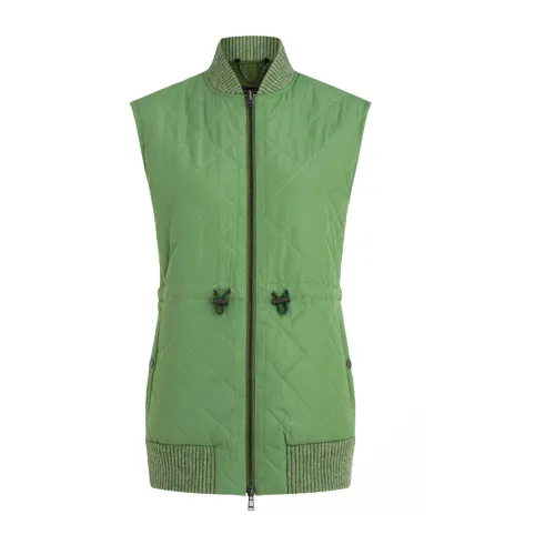 Belstaff , Quilted Vest Jacket ,Green female, Sizes: