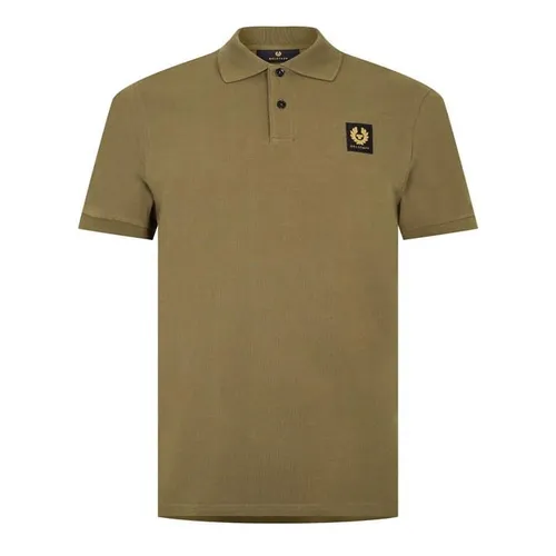 BELSTAFF Short Sleeve Polo Shirt - Green