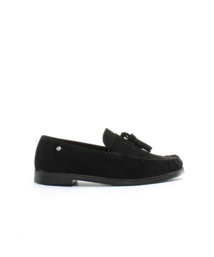 Ben Sherman Bedford Mens Black Shoes Leather