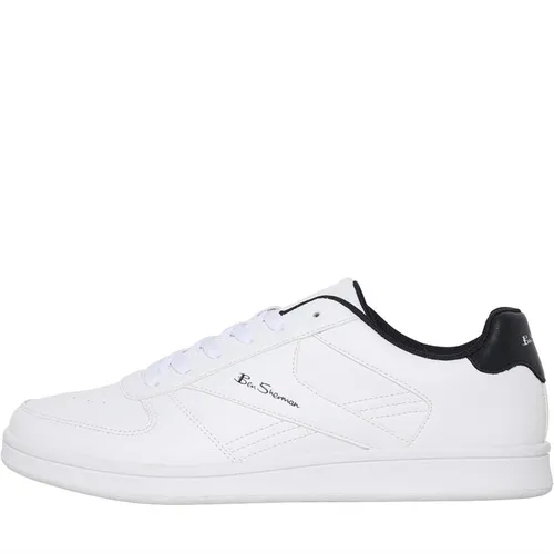 Ben Sherman Mens Campus Trainers White