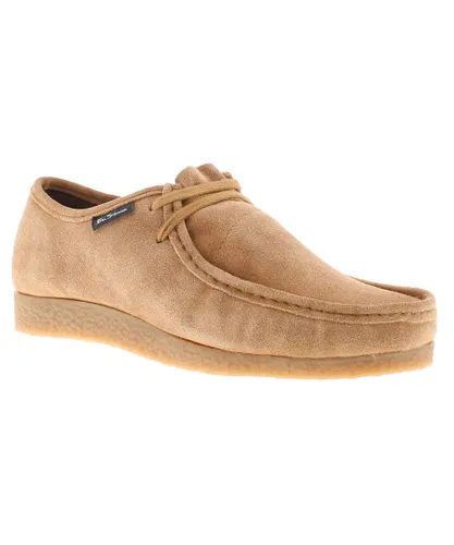 Ben Sherman Mens Shoes Casual Glasto Leather tan Leather (archived)