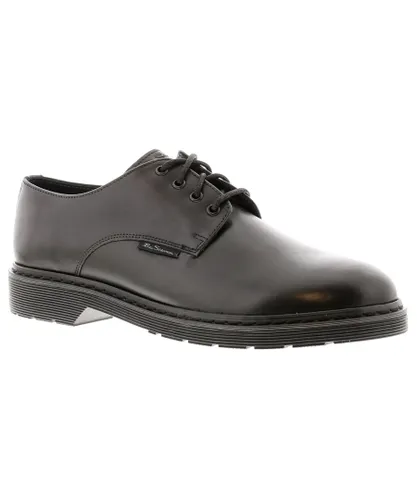 Ben Sherman Mens Shoes Smart Dave Leather Lace Up black Leather (archived)