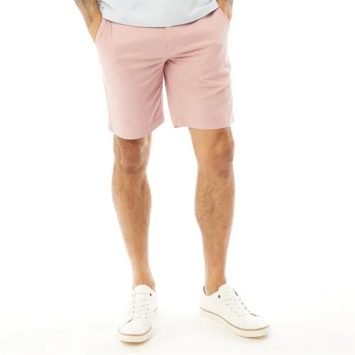 Ben Sherman Mens Slim Fit Stretch Chino Shorts Pink