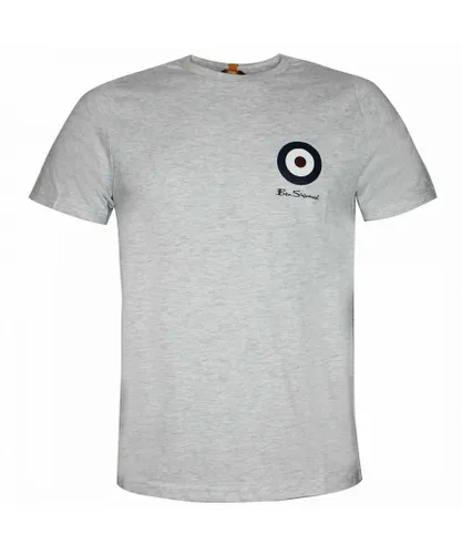 Ben Sherman Target Mens Grey T-Shirt Cotton