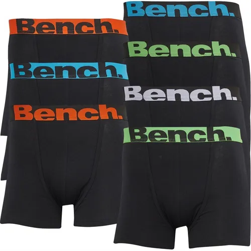 Bench Mens Diego Seven Pack Boxers Black