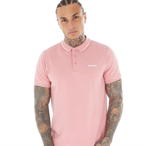 Bench Mens Gruff Polo Dusty Pink