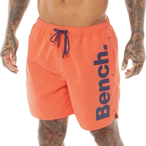 Bench Mens Tahiti Swim Shorts Bright Orange