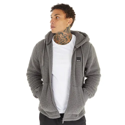 Bench Mens Tommy Zip Hoodie Charcoal