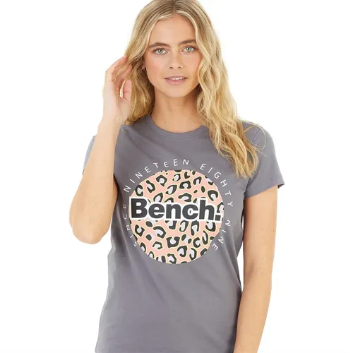 Bench Womens Anina T-Shirt Charcoal