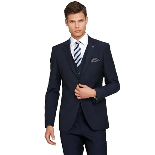Benetti Mens Cusack Tapered Fit Suit Jacket - Navy