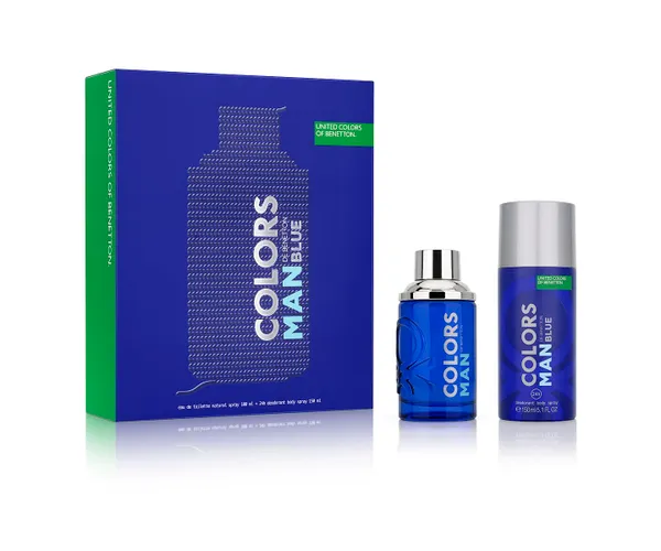 Benetton - Blue from United Colors Gift Set EDT 100 ml +