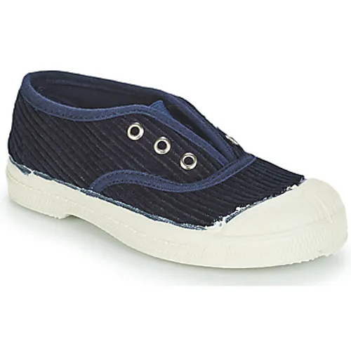 Bensimon  TENNIS ELLY CORDUROY  boys's Children's Shoes (Trainers) in Blue