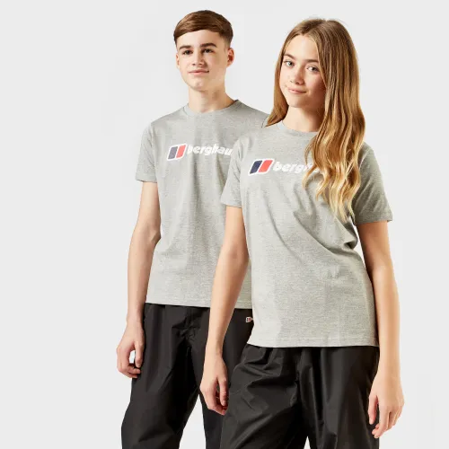 Berghaus Kids' Logo T-Shirt - Grey, Grey