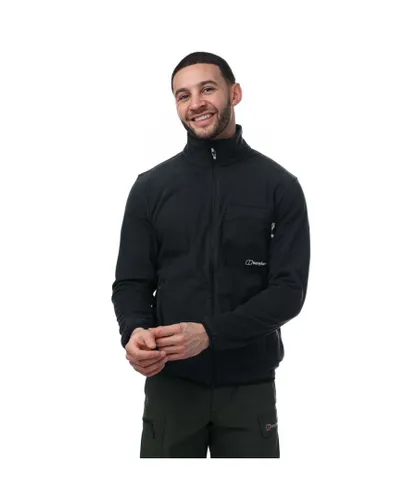 Berghaus Mens Aslam Micro Fleece Jacket in Black