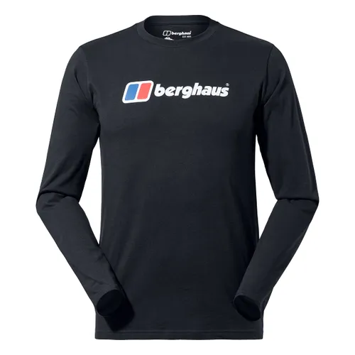 Berghaus Men's Organic Big Classic Logo Long Sleeve T-Shirt