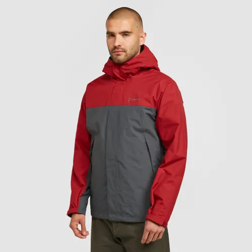 Berghaus Men's Stormcloud Prime 3-In-1 Waterproof Jacket - Red, red