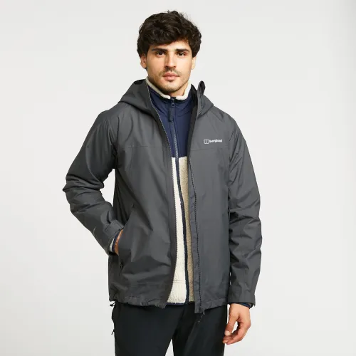 Berghaus Men's Stormcloud Prime Waterproof Jacket - Grey, Grey