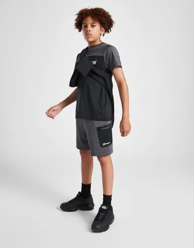 Berghaus Pocket Poly Shorts Junior - Grey - Kids