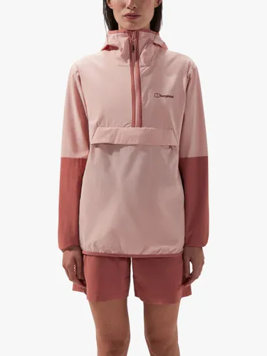 Berghaus Wandermoor Wind Smock Women's Windproof Jacket - Pink/Ashed Rose - Female