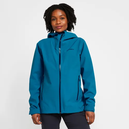 Berghaus Women's Boreen Stretch Waterproof Jacket - Blue, Blue