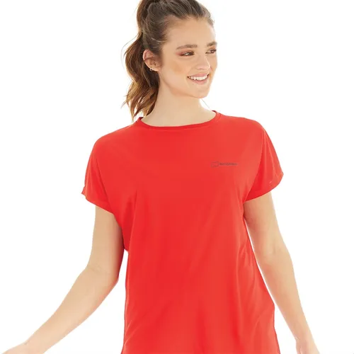 Berghaus Womens Nesna Base Top Red/Red