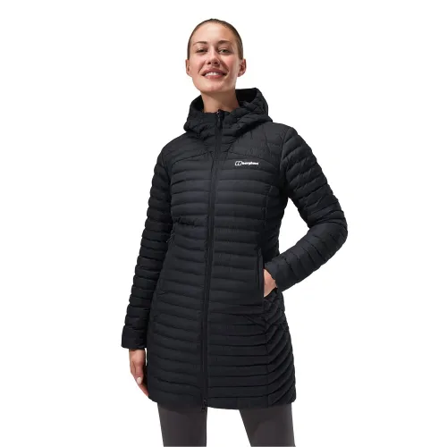 Berghaus Womens Nula Micro Jacket Long: Black: 10