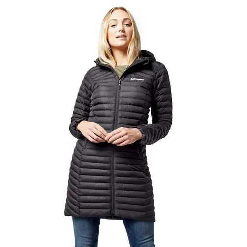Berghaus Womens Nula Micro Long Insulated Jacket - Black -