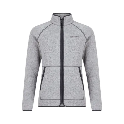 Berghaus Womens Salair Fleece Jacket : Grey/Dark Grey: 14