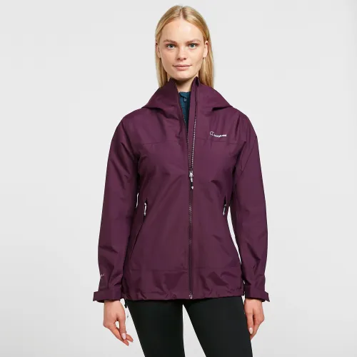 Berghaus Women's Stormcloud Prime Waterproof Jacket - Purple, PURPLE