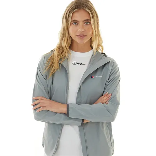 Berghaus Womens Urban Arrina Full Zip Hooded Jacket Grey