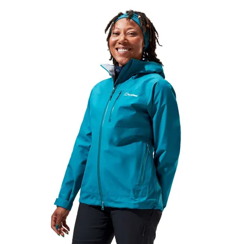 Berghaus Womens Vorlich 3L GTX Waterproof Jacket: Dark Turquoise: