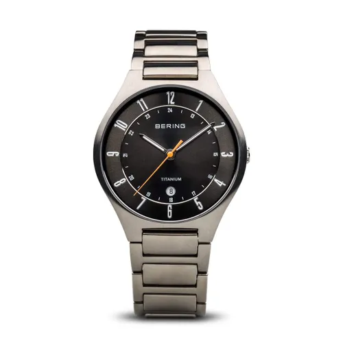 BERING Men Analog Quartz titanium collection Watch with
