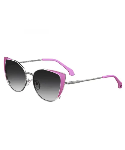 Bertha Womens Bailey Handmade in Italy Sunglasses - Pink - One