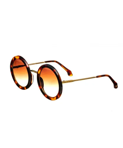 Bertha Womens Quant Handmade in Italy Sunglasses - Brown - One