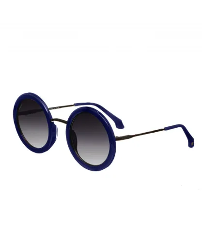 Bertha Womens Quant Handmade in Italy Sunglasses - Navy - One