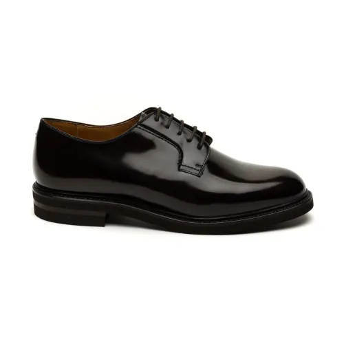 Berwick , Antik Flat Shoes Ebony ,Black male, Sizes: